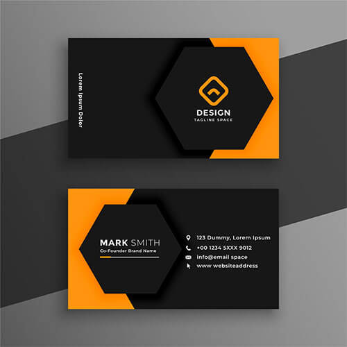 Horizontal Business Card