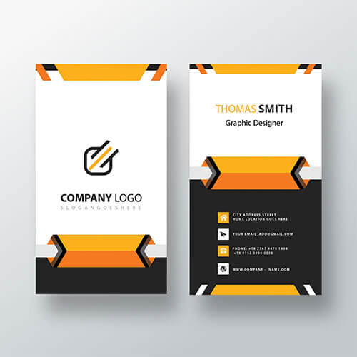 Vertical Business Card